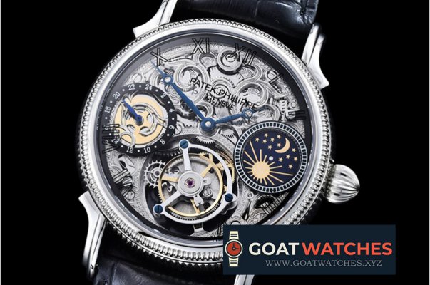 Patek Philippe - MoonPhase Tourb SS/LE Skeletonal - Asia HW Tourbillon