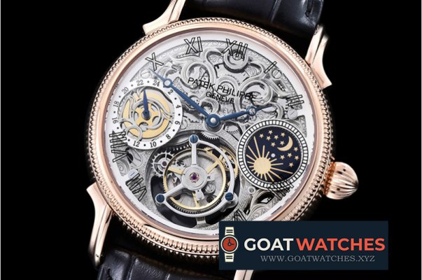 Patek Philippe - MoonPhase Tourb RG/LE Skeletonal - Asia HW Tourbillon