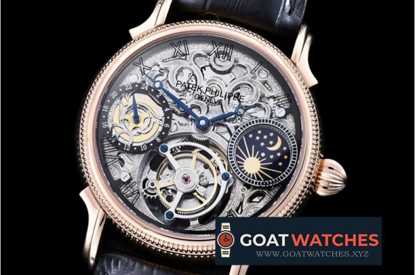 Patek Philippe - MoonPhase Tourb RG/LE Skeletonal - Asia HW Tourbillon