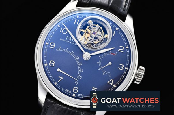 IWC - Portugieser Mystere Tourbillon SS/LE Blue YLF Tourbillon