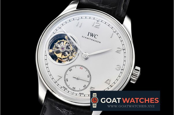 IWC - Portugieser Tourbillon SS/LE White/Num YLF Tourbillon