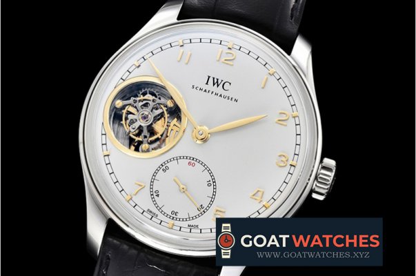 IWC - Portugieser Tourbillon SS/LE White/Gold Num YLF Tourbillon