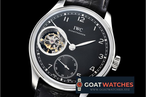 IWC - Portugieser Tourbillon SS/LE Black/Num YLF Tourbillon