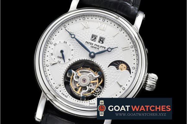 Patek Philippe - MoonPhase Day/Night SS/LE White - Asia HW Tourbillon