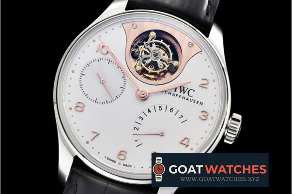 IWC - Portugieser Mystere Tourbillon SS/LE White YLF Tourbillon