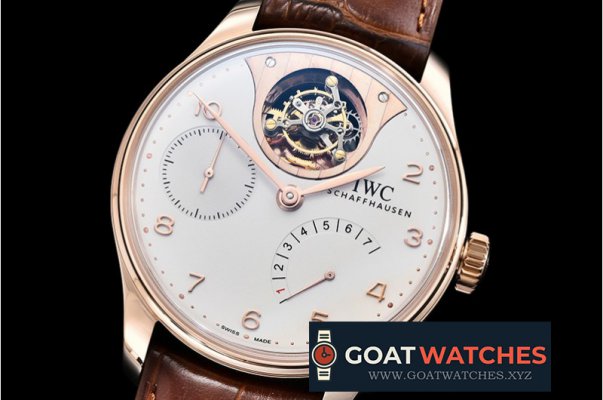 IWC - Portugieser Mystere Tourbillon RG/LE White YLF Tourbillon