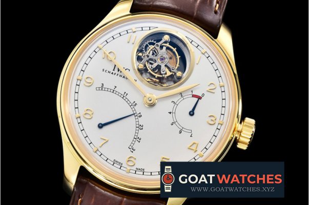 IWC - Portugieser Mystere Tourbillon YG/LE White YLF Tourbillon