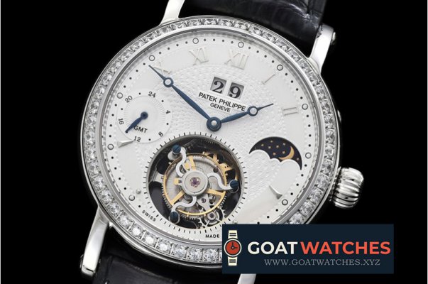 Patek Philippe - MoonPhase Day/Night Diam SS/LE White - Asia HW Tourbillon