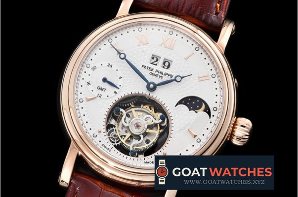 Patek Philippe - MoonPhase Day/Night RG/LE White - Asia HW Tourbillon