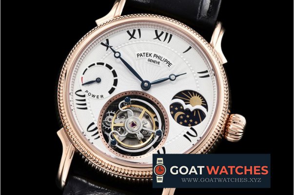 Patek Philippe - MoonPhase Day/Ngt PR RG/LE White - Asia HW Tourbillon