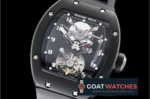 Richard Mille - RM001 Tourbillon PVD/VRU Real Flying Manual Tourbillon