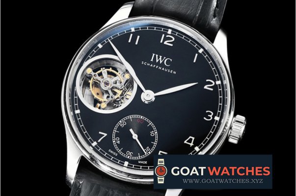 IWC - Portugieser Tourbillon IW5463 SS/LE Blk ZF Tourbillon