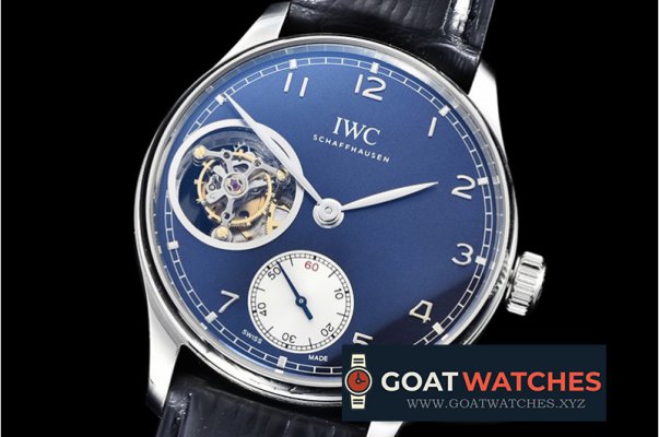 IWC - Portugieser Tourbillon IW5463 SS/LE Blue ZF Tourbillon