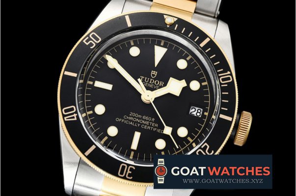 Tudor - Heritage 2017 Black Bay YG/SS Black ZF Asia 2824