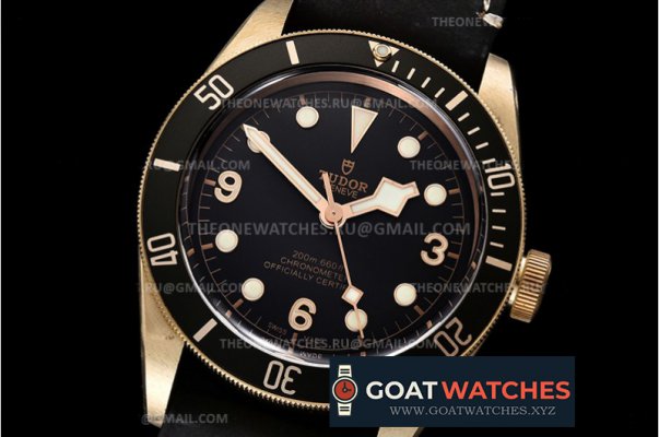 Tudor - Heritage Black Bay Bronzo BR/LE Black ZF Asia 2824