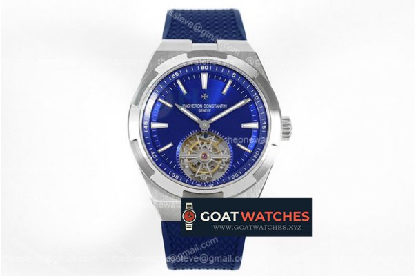 Vacheron Constantin - Traditionnelle Tourbillon V2 SS/RU Blue 8F Asia Tourb