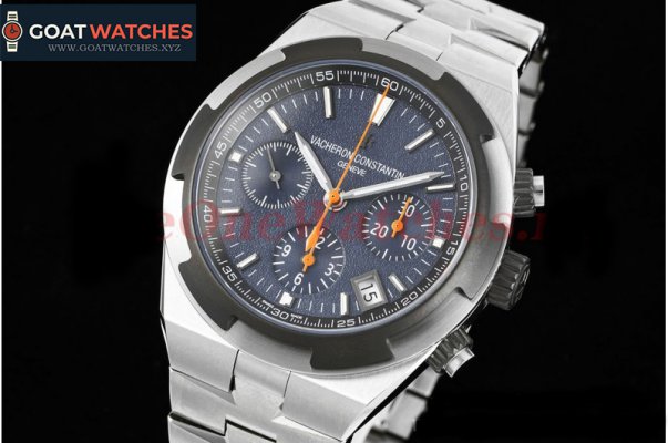 Vacheron Constantin - Overseas 5510V Chronograph SS/SS Blue V2 A7750