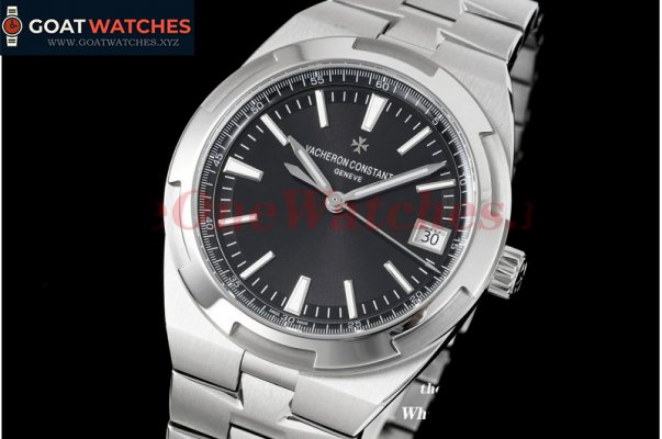 Vacheron Constantin - Overseas 4500V SS/SS Black/Stk ZF A5100