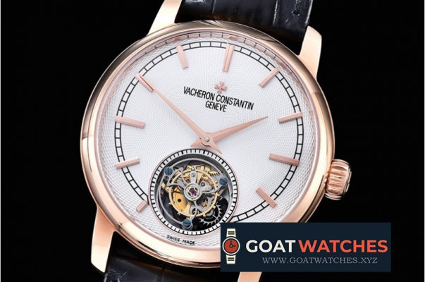 Vacheron Constantin - Traditionnelle Tourbillon RG/LE White - Asia HW Tourbillon