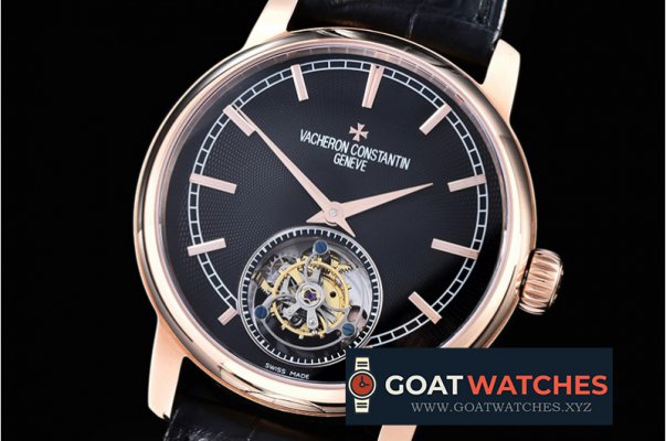 Vacheron Contantin - Traditionnelle Tourbillon RG/LE Black - Asia HW Tourbillon