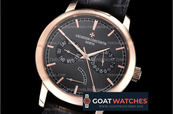 Vacheron Constantin - Traditionnelle Day-Date & Pow Resv RG/LE Blk AIF A2475