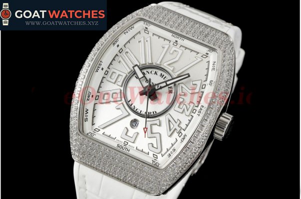 Franck Muller - Vanguard Mens V45 SS/LE Diamonds Dial ABF A2824