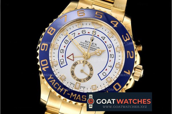 Rolex - YachtMaster 116688 YG/YG White JF V2 A7750 Mod