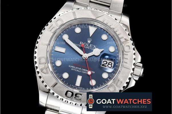 Rolex - YachtMaster 116622 40mm 904L SS/SS Blue ARF A3135