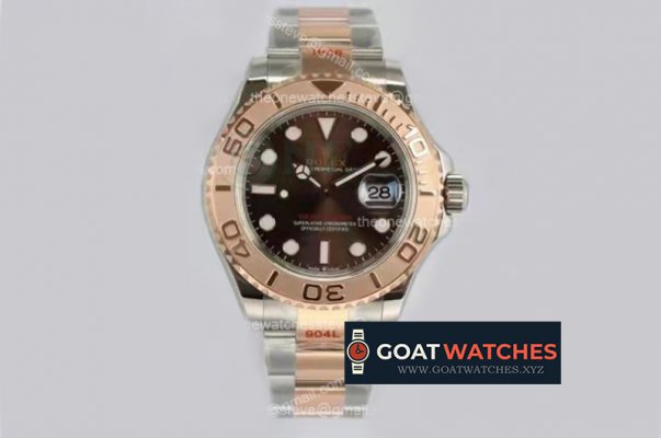 Rolex - YachtMaster 116623 40mm 904L RG/SS Brown EWF A3235