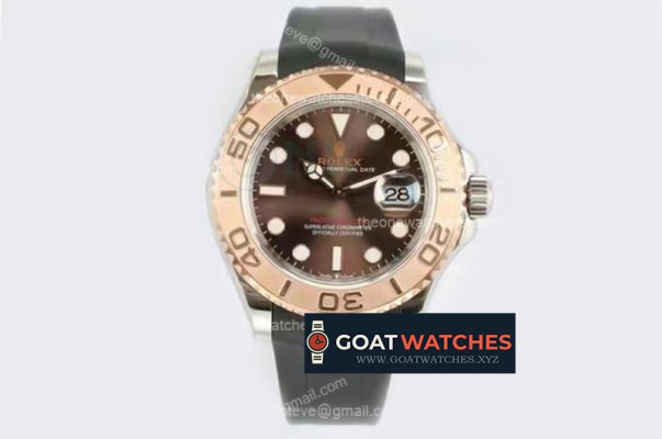 Rolex - YachtMaster 40mm 904L RG/RU Brown EWF A3235