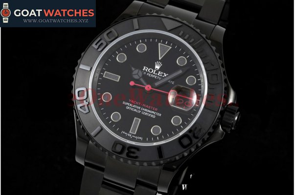 Rolex - Yacht-Master 116622 40mm All Black PVD/PVD Black/Dot VRF VR3135