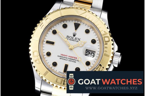 Rolex - YachtMaster 116623 40mm YG/SS White BP Ult A3135 Mod