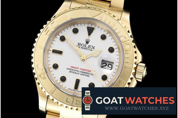 Rolex - YachtMaster 116628 40mm YG/YG White BP Ult A3135 Mod