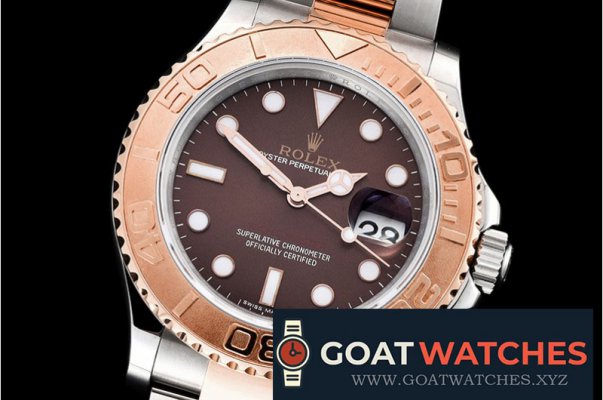 Rolex - YachtMaster 116623 40mm Wrapped RG/SS Brown BP A3135