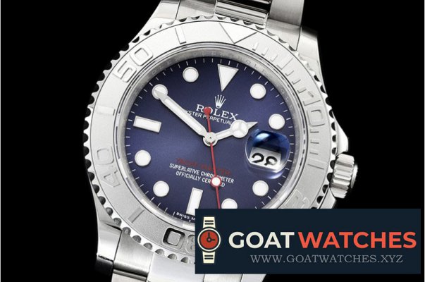 Rolex - YachtMaster Mens 116622 904L SS/SS Blue GMF Asia 3135