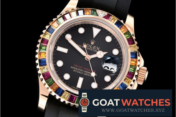 Rolex - YachtMaster 40 116695SATS RG/RU Black GMF Asia 3135