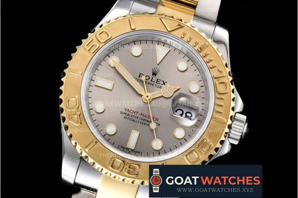 Rolex - YachtMaster 116623 40mm YG/SS Grey KSF Asia 2836