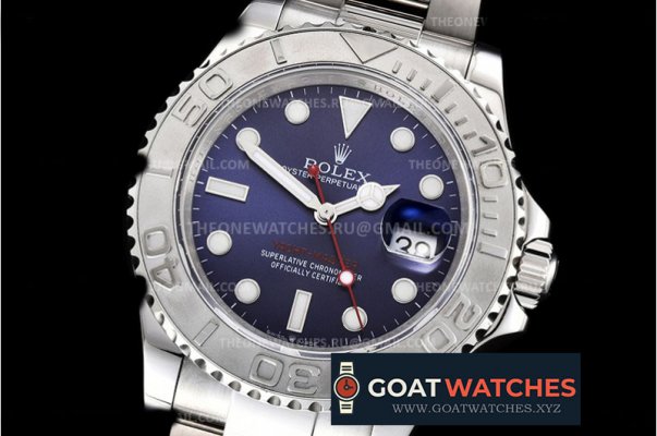 Rolex - YachtMaster 116622 40mm 904L SS/SS Blue GMF A3235