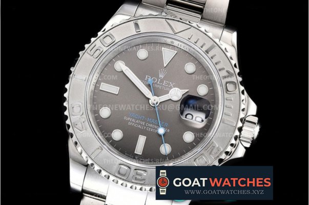 Rolex - YachtMaster 116622 40mm 904L SS/SS Grey GMF A3235