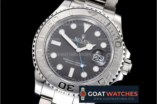 Rolex - YachtMaster 116622 40mm 904L SS/SS Grey Noob A2824