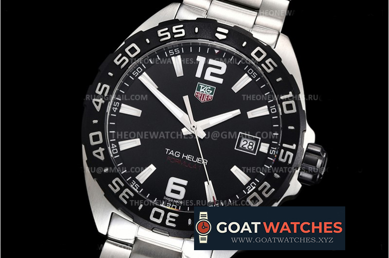 Tag Heuer - Tag Heuer Formula 1 SS/SS Black XTF Swiss Qtz