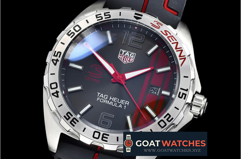 Tag Heuer - Tag F1 Senna Racing SS/SS/RU Grey VK Quartz